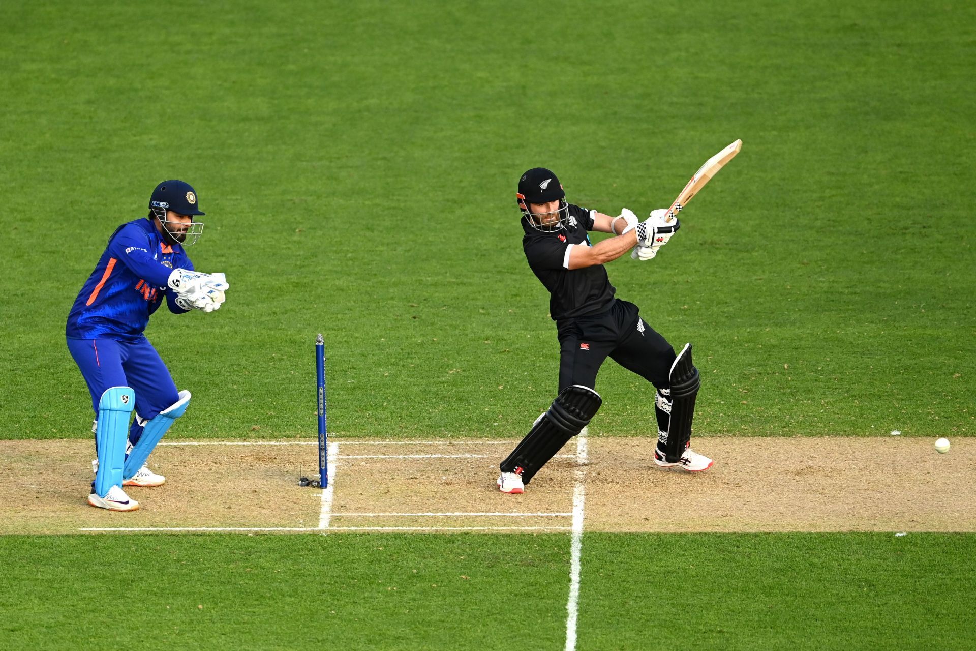 Kane Williamson scored an unbeaten 94 off 98 balls.