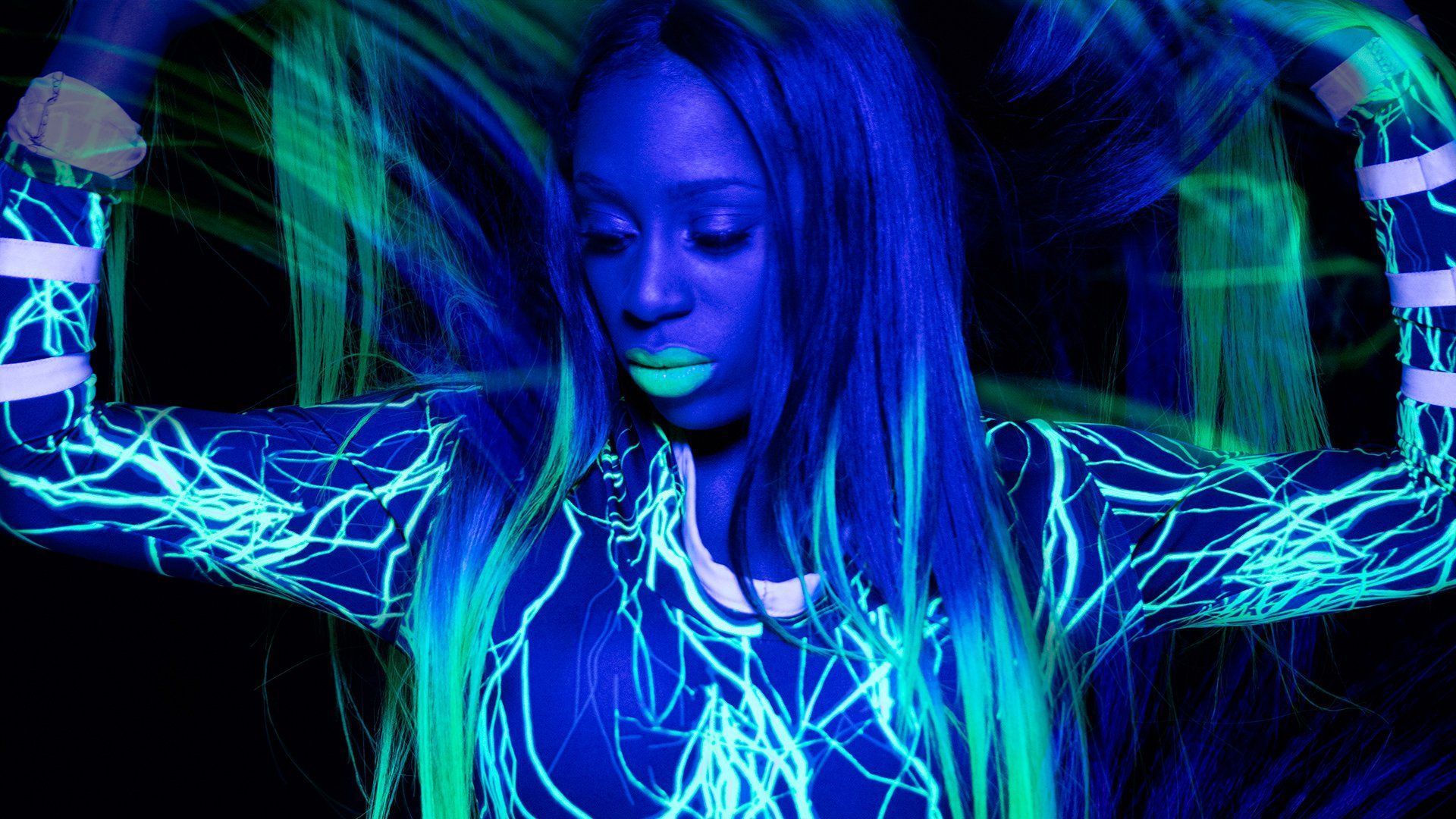 Naomi feeling the glow