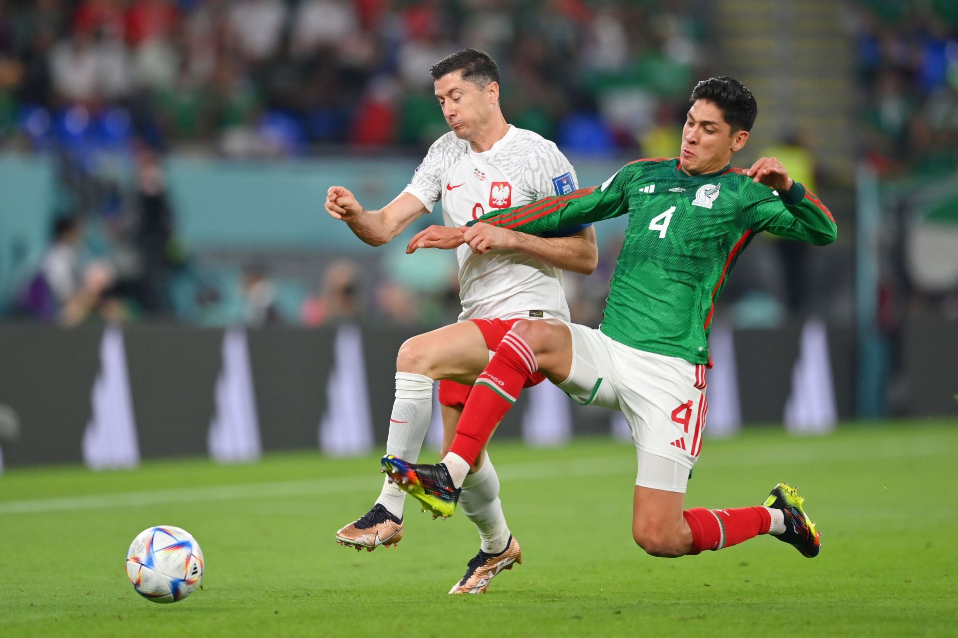 Edson Alvarez (right) has admirers at Stamford Bridge.