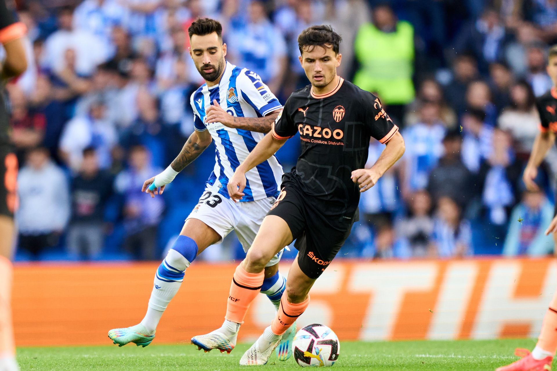 Real Sociedad v Valencia CF - LaLiga Santander