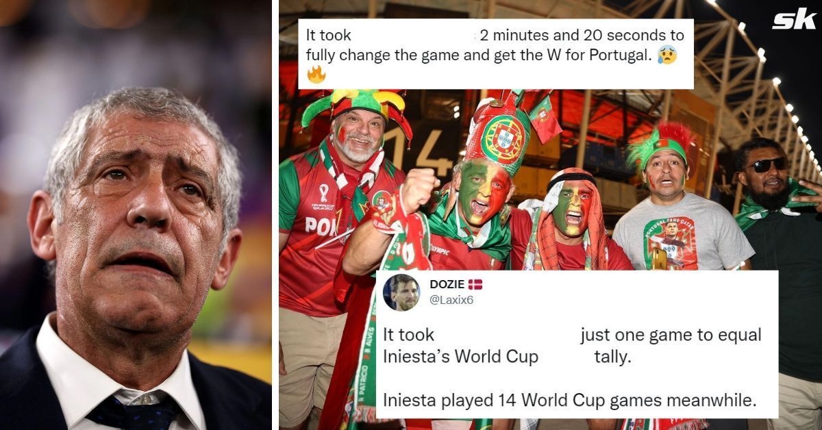 Fans salute 28-year-old star who changed the game for Portugal during 3-2 win over Ghana in their FIFA World Cup clash
