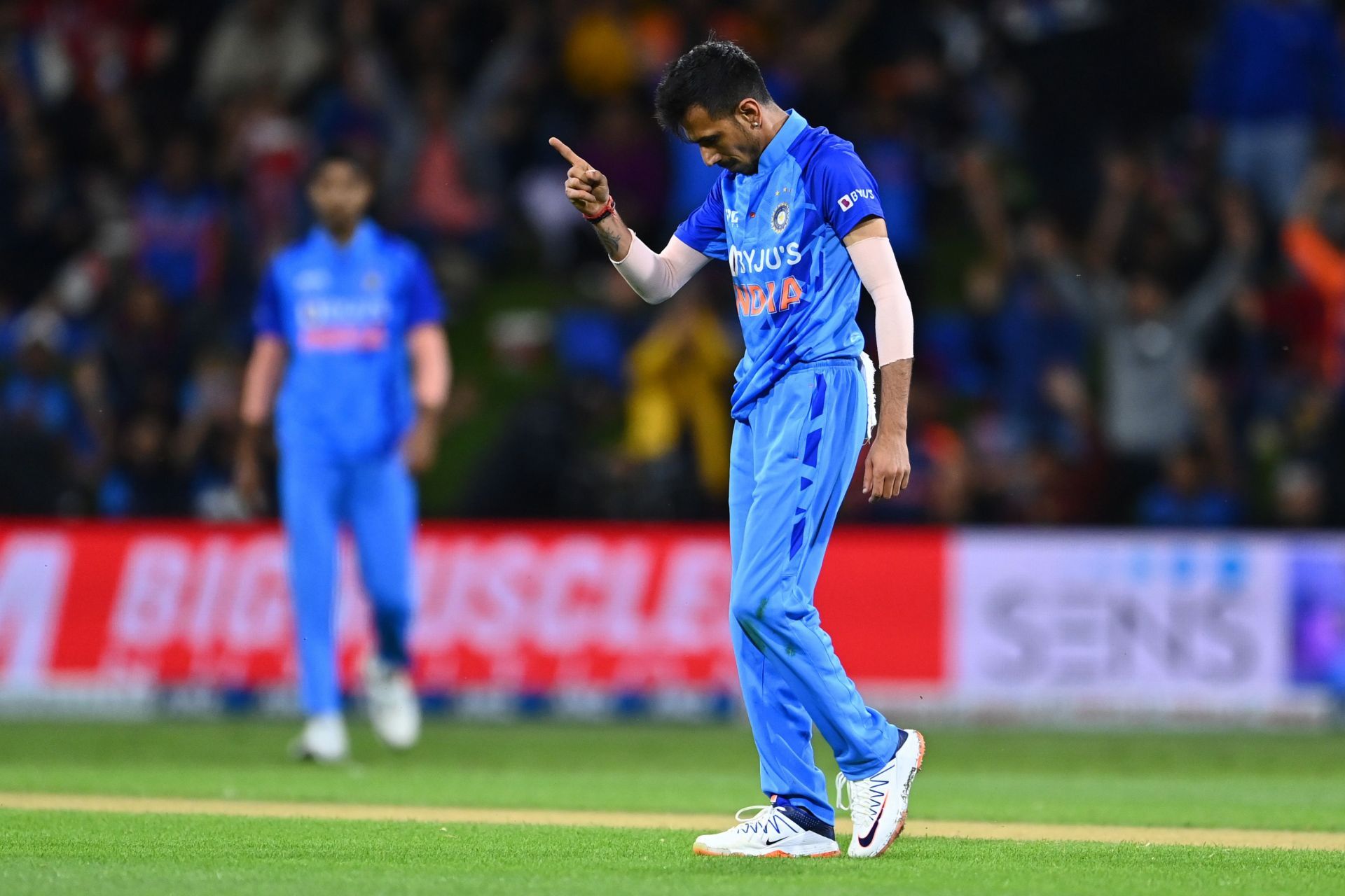 Yuzvendra Chahal picked up two wickets in Sunday&#039;s game.