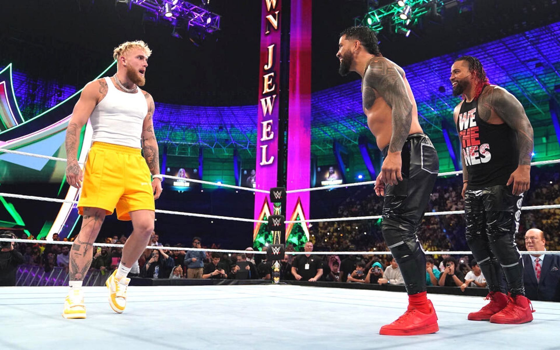 Jake Paul wants a match against The Usos