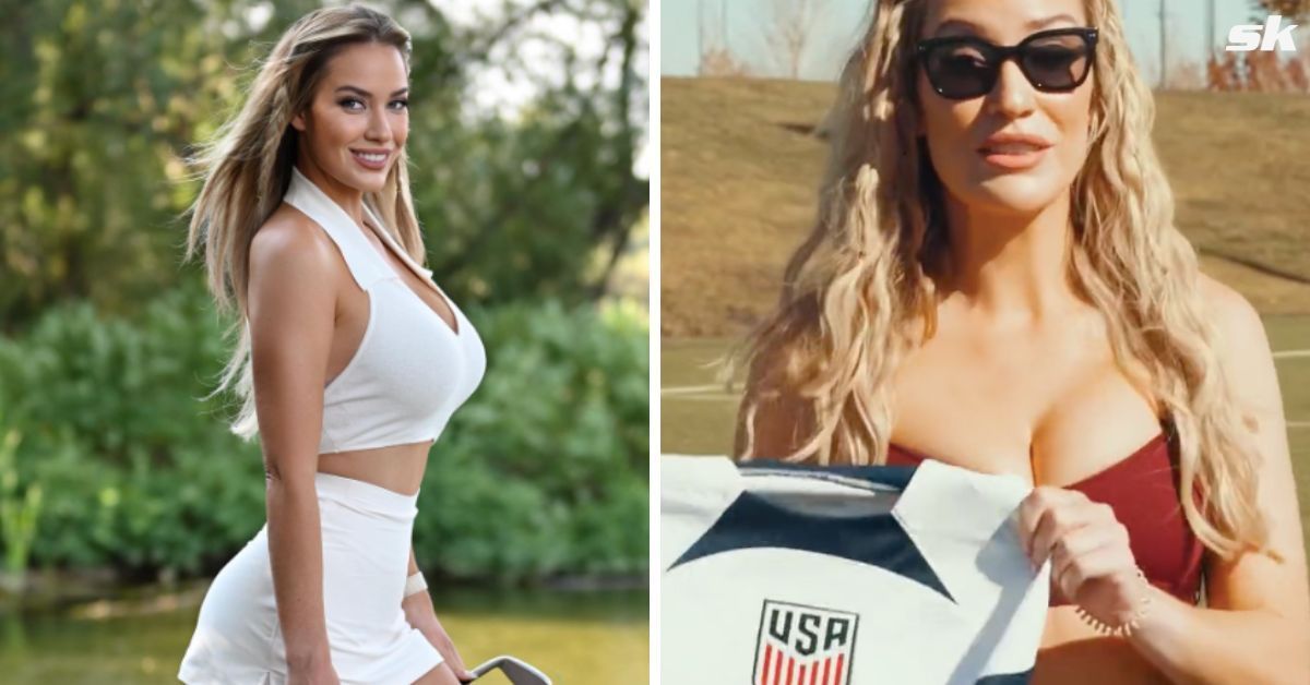 Golfer Paige Spiranac takes aim at 