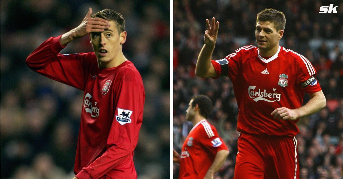 Peter Crouch spoke about former Liverpool teammate Steven Gerrard