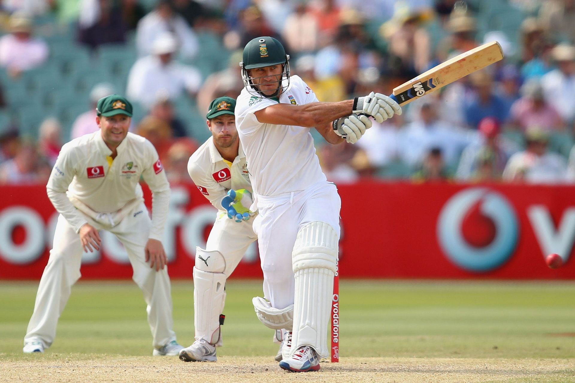 Faf during his Test debut. Pic: Getty Images
