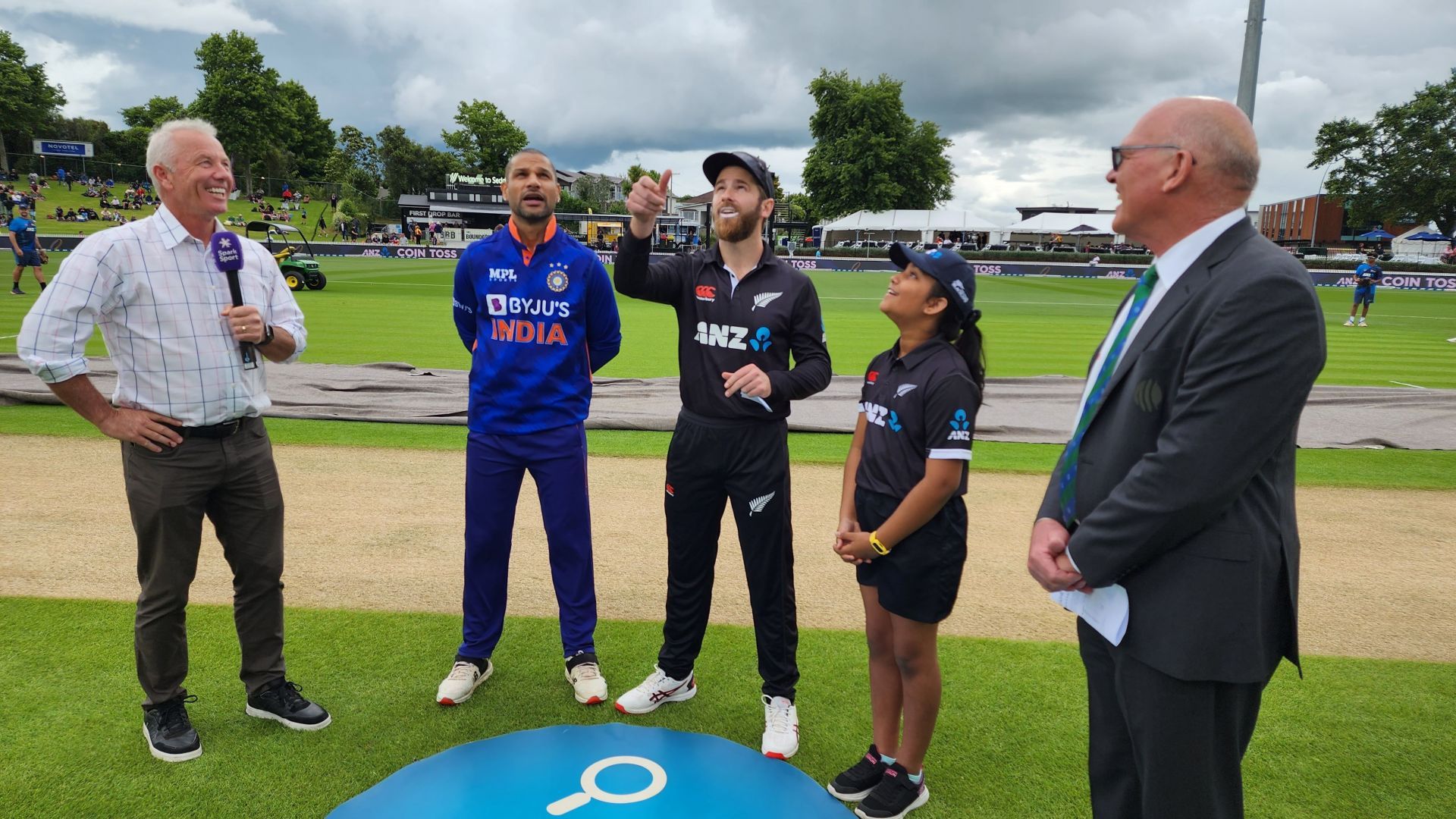 NZ vs IND - 2nd ODI Hamilton Toss