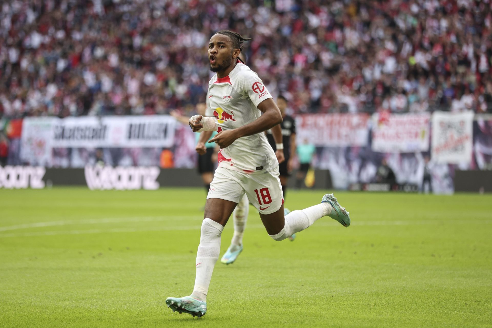 Christopher Nkunku has admirers at the Santiago Bernabeu.