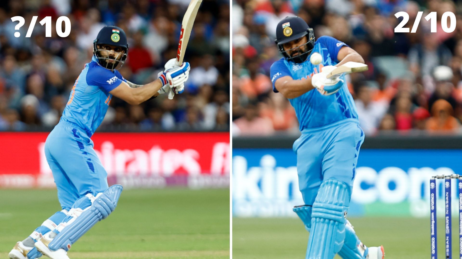 Rohit Sharma struggled for timing in the semi-final