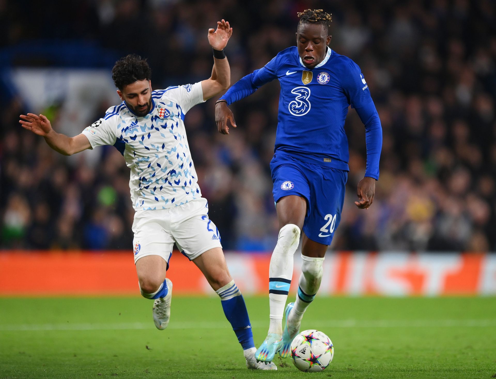 Denis Zakaria (right) enjoyed a brilliant debut on Wednesday.