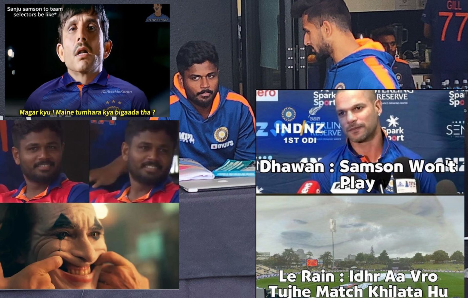 Fans react after Sanju Samson is dropped from playing XI for the second ODI against New Zealand on Sunday
