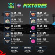 Pretoria Capitals SA20 2023 Schedule Match Time Venue