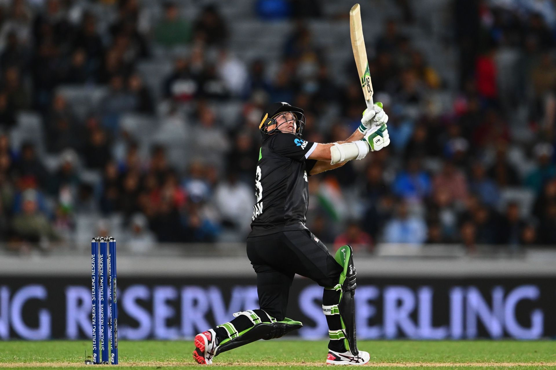 Tom Latham earned the Player of the Match award. (Credits: Getty)