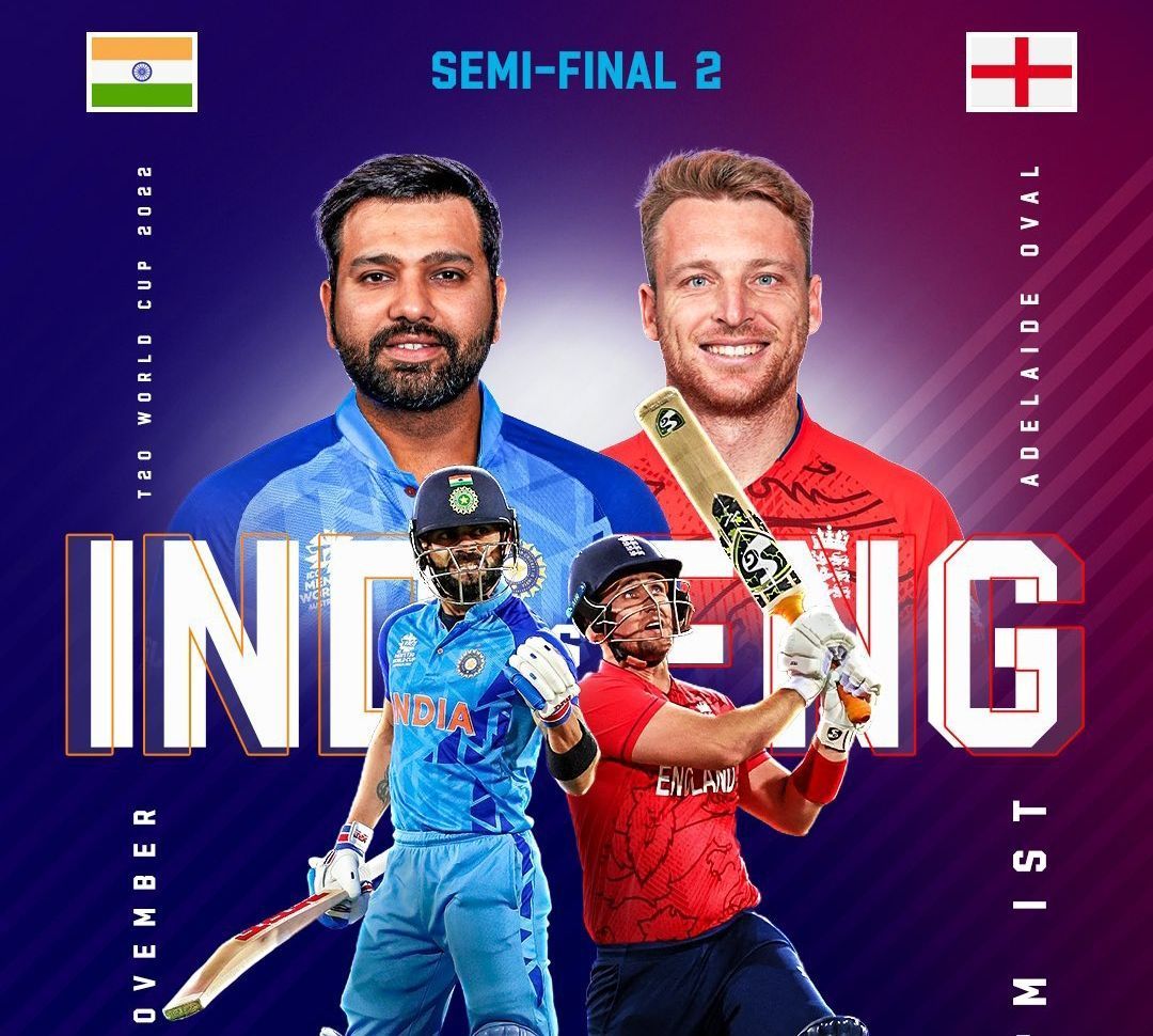 Team India are set to lock horns with England for the second semi-final of the T20 World Cup 2022 [Pic Credit: Sportskeeda]