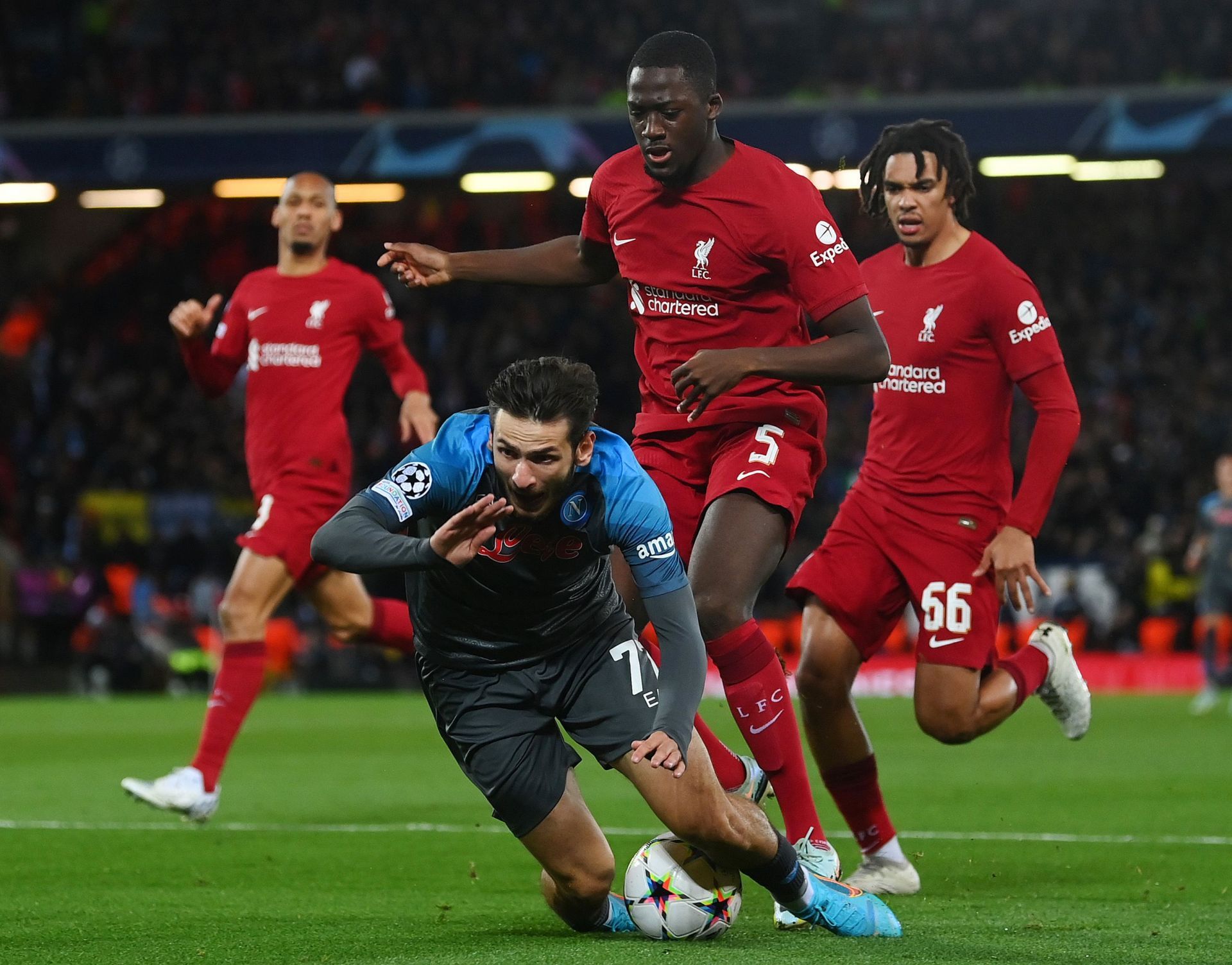 Liverpool FC v SSC Napoli: Group A - UEFA Champions League