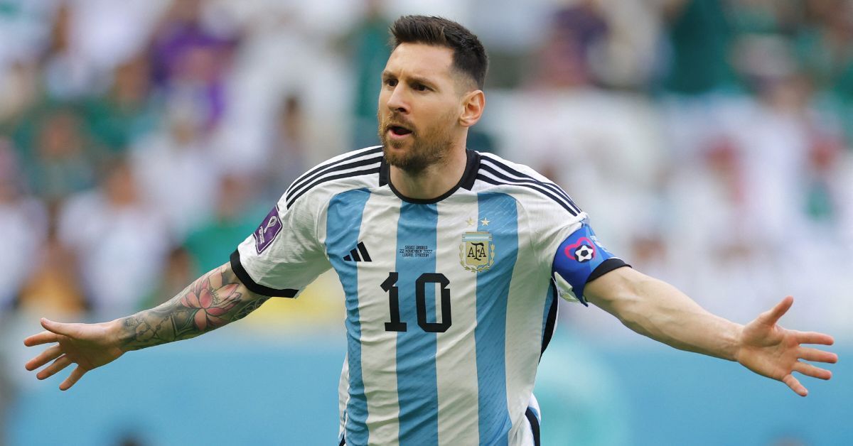 Lionel Messi shares a message after Argentina