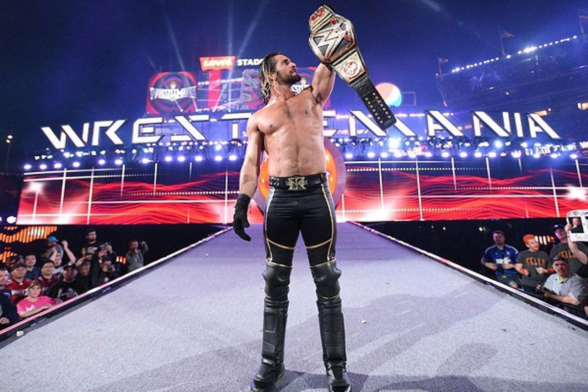 Seth Rollins made history at WrestleMania 31