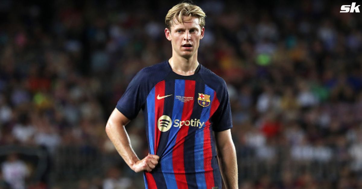 Frenkie de Jong joined Barcelona from Ajax in 2019.