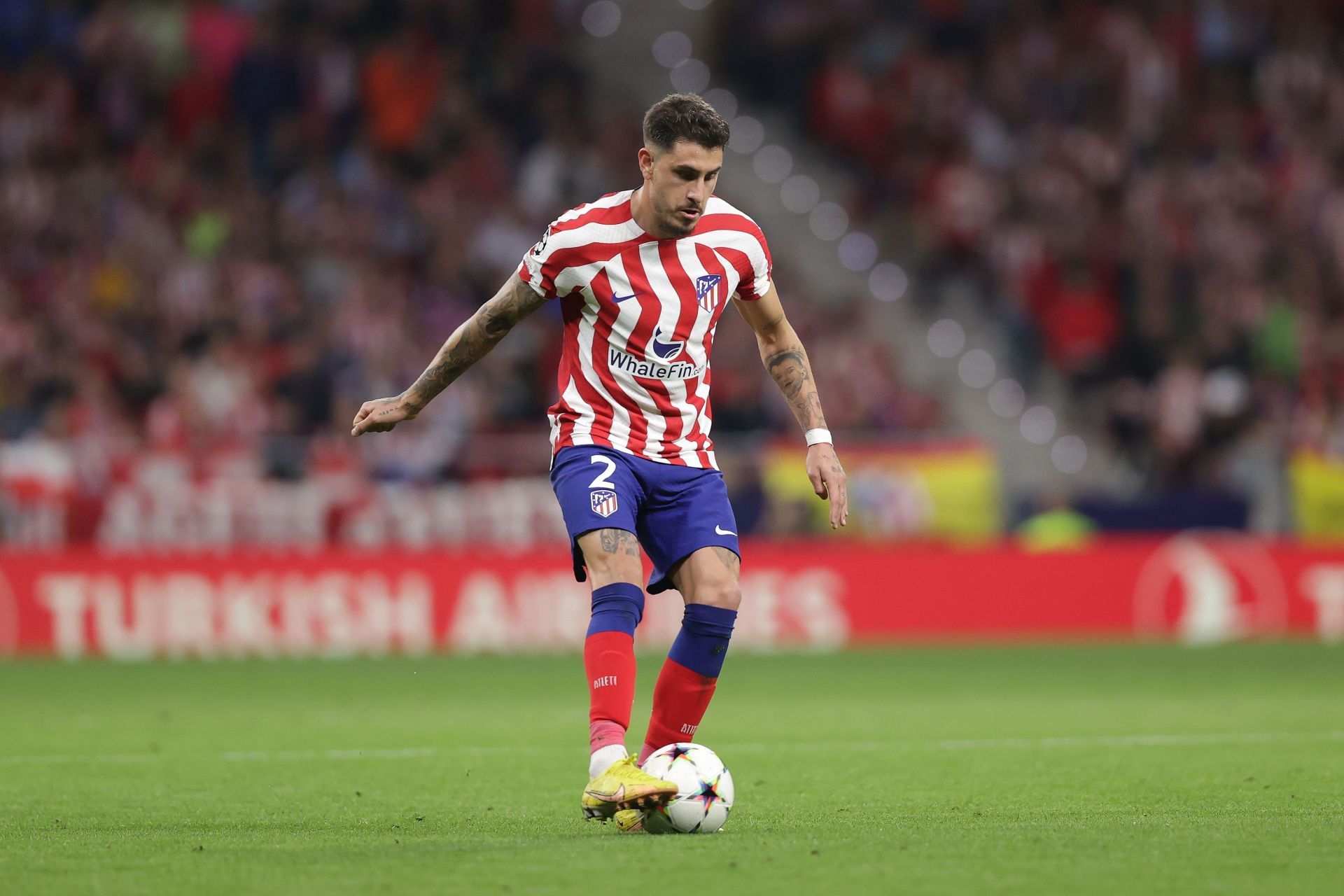 Jose Gimenez has admirers at Stamford Bridge.