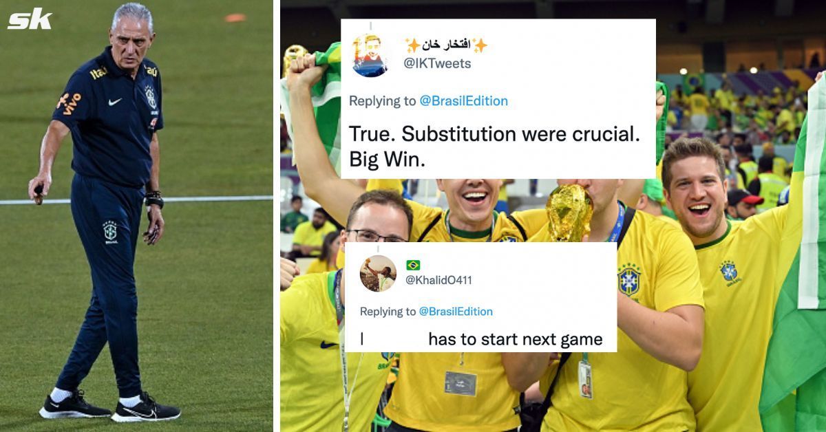 Brazil fans lauded two substitutes during the 2022 FIFA World Cup