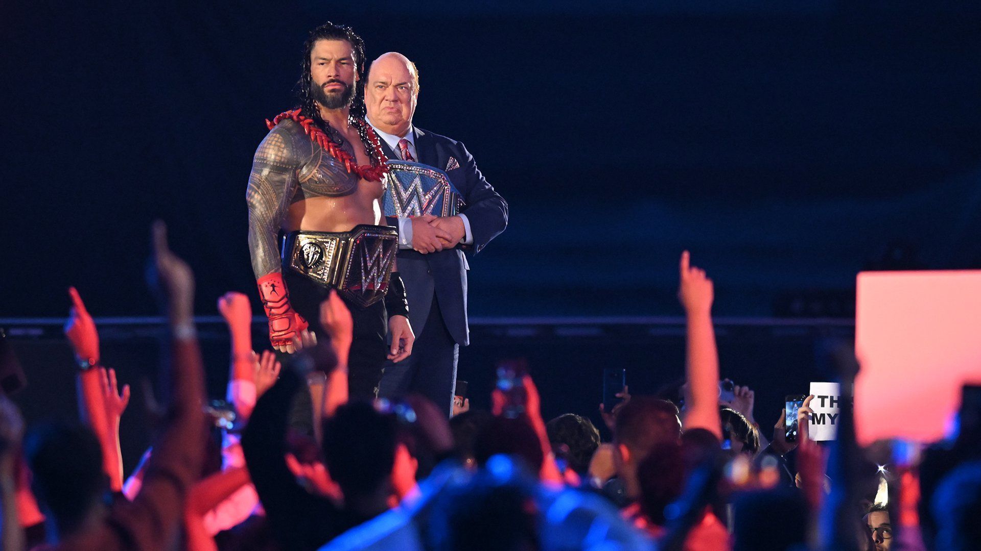 Roman Reigns and Paul Heyman