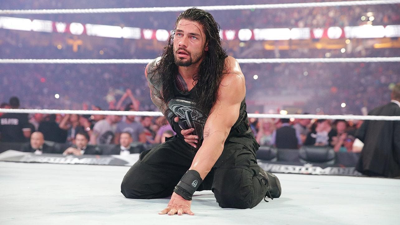 WWE superstar Roman Reigns at WrestleMania