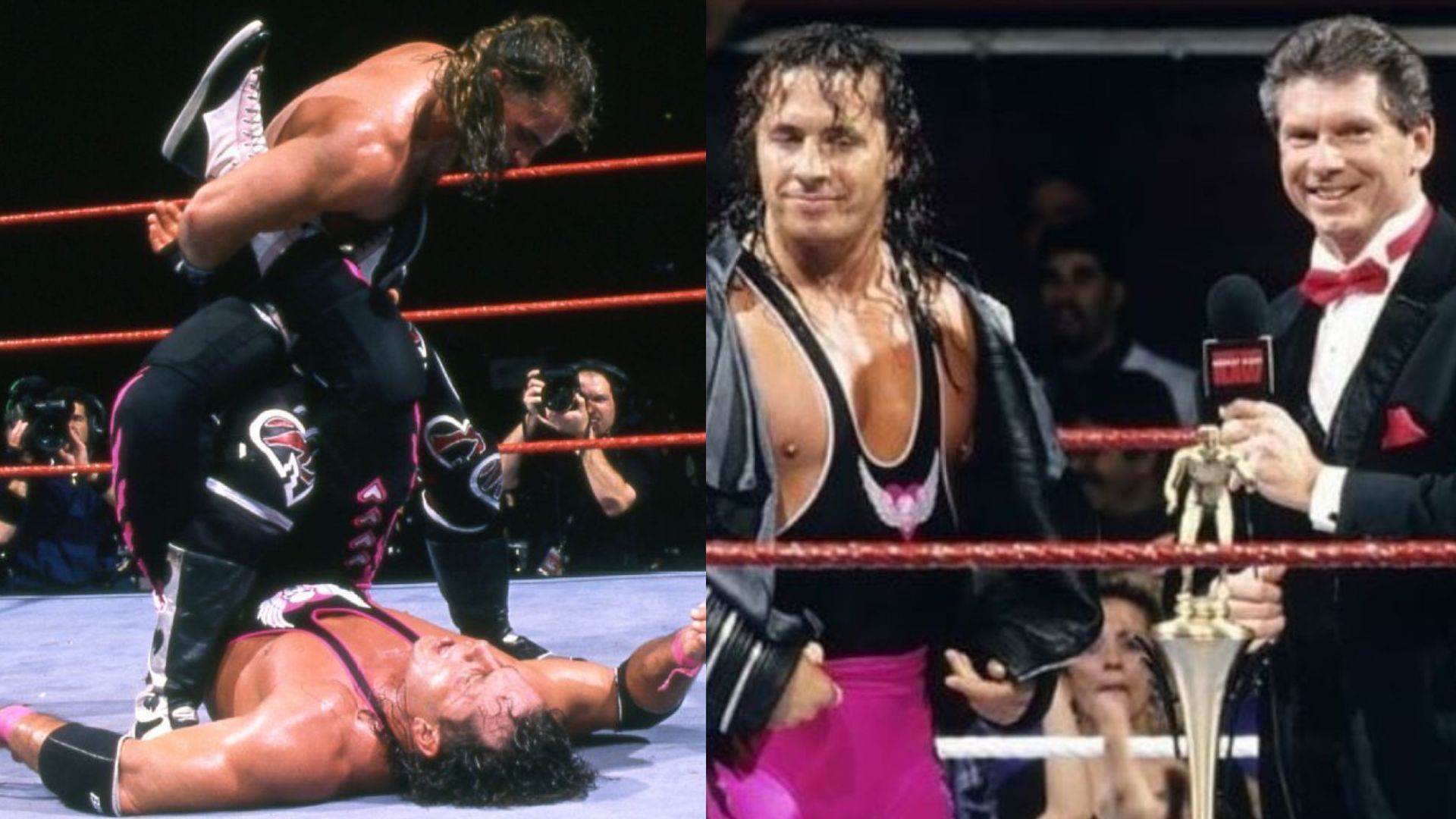 WWE veterans Vince McMahon and Bret Hart