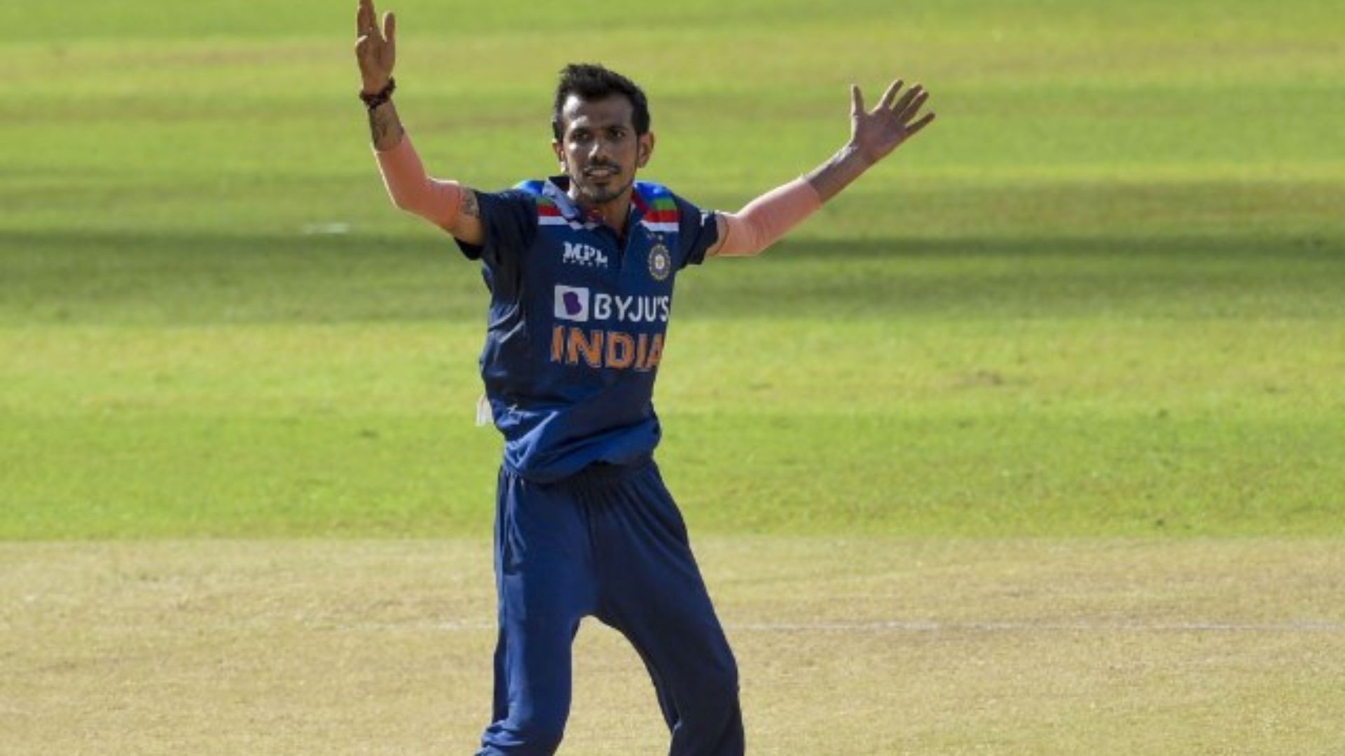 Yuzvendra Chahal is yet to play a T20 World Cup game. (P.C.:Twitter)