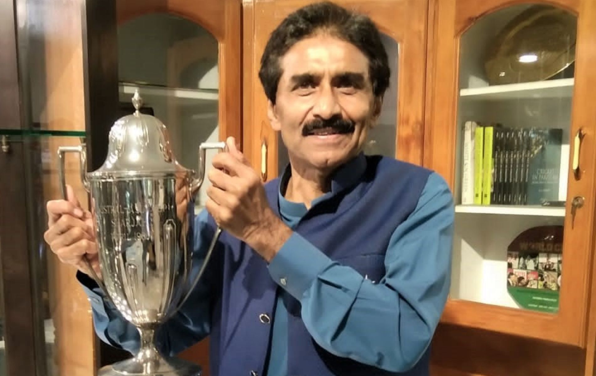 Former Pakistan captain and coach Javed Miandad. (Pic: Twitter)
