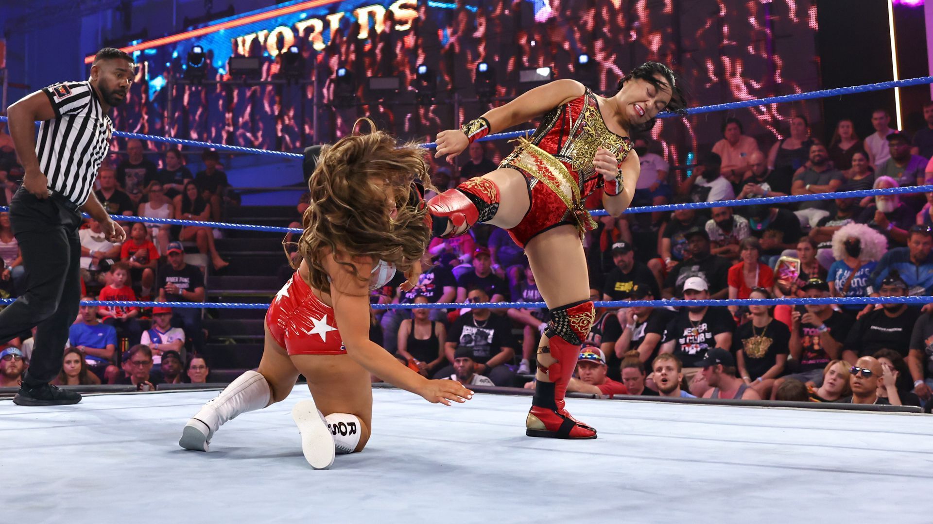 The legendary Meiko Satomura and Blair Davenport battled Rose