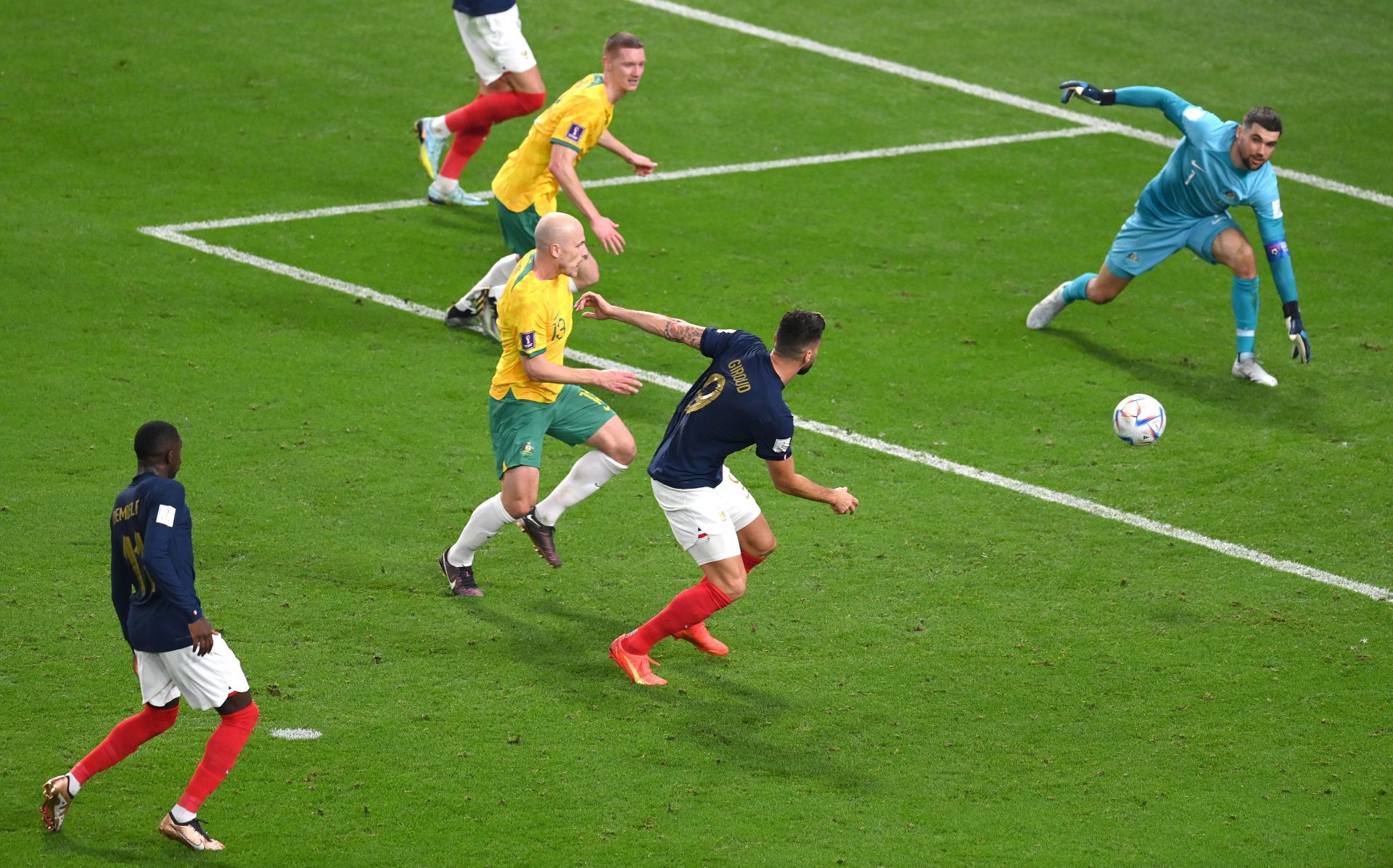 Giroud against Australia: Group D - FIFA World Cup Qatar 2022