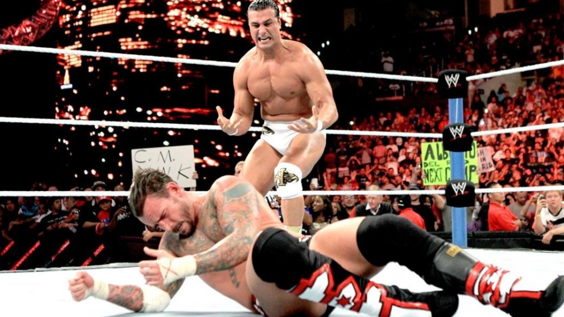 Del Rio ruins Punk's night at Summerslam