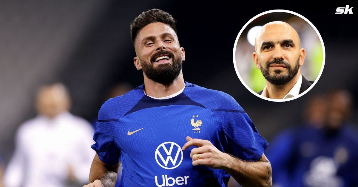 France star Olivier Giroud had a message for Morocco coach Walid Regragui