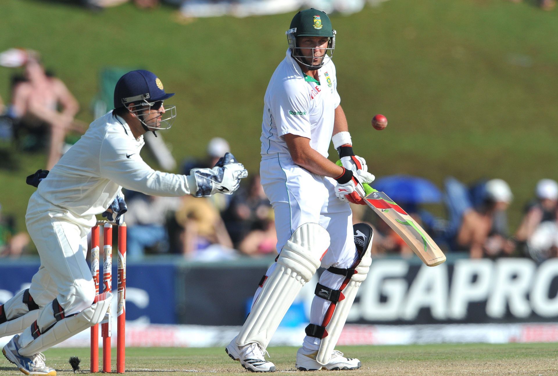 MS Dhoni was the captain in Jaydev Unadkat&rsquo;s debut Test. Pic: Getty Images