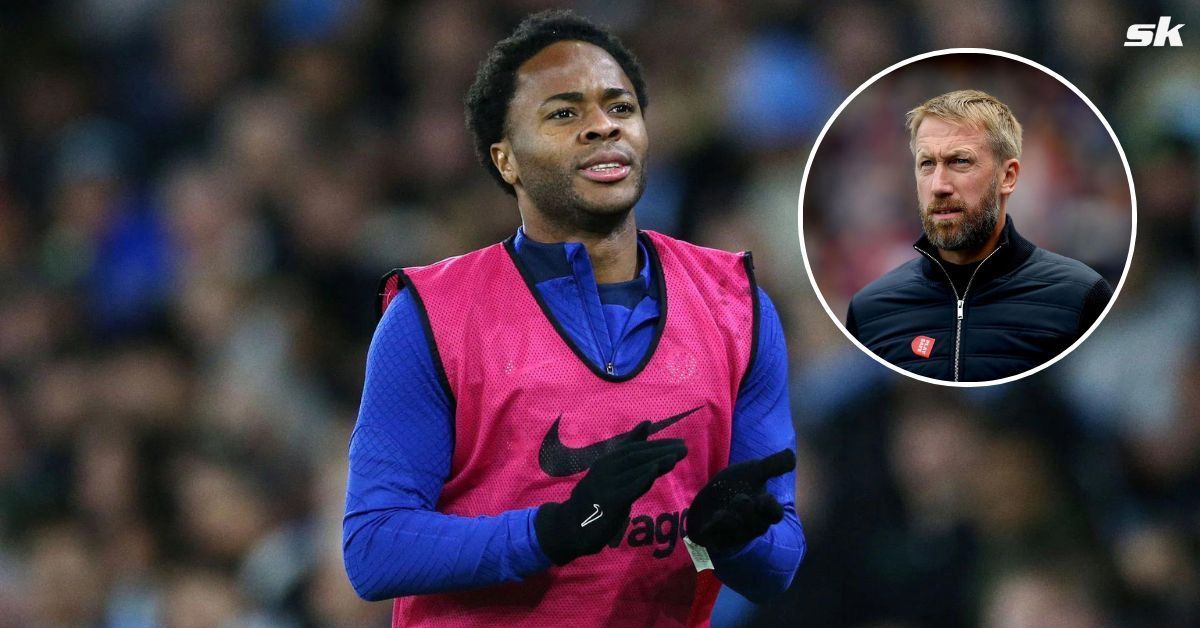 Graham Potter comments on Raheem Sterling