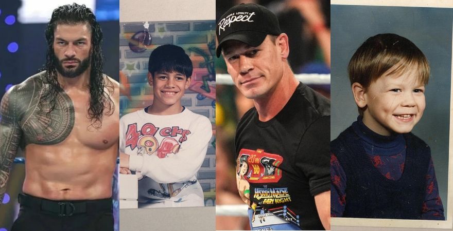 wwe superstars childhood photos