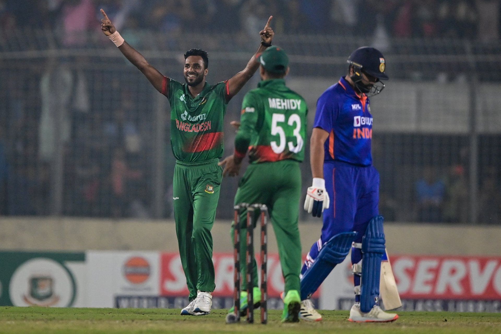 India lost the second ODI against Bangladesh in Dhaka [Pic Credit: Twitter]