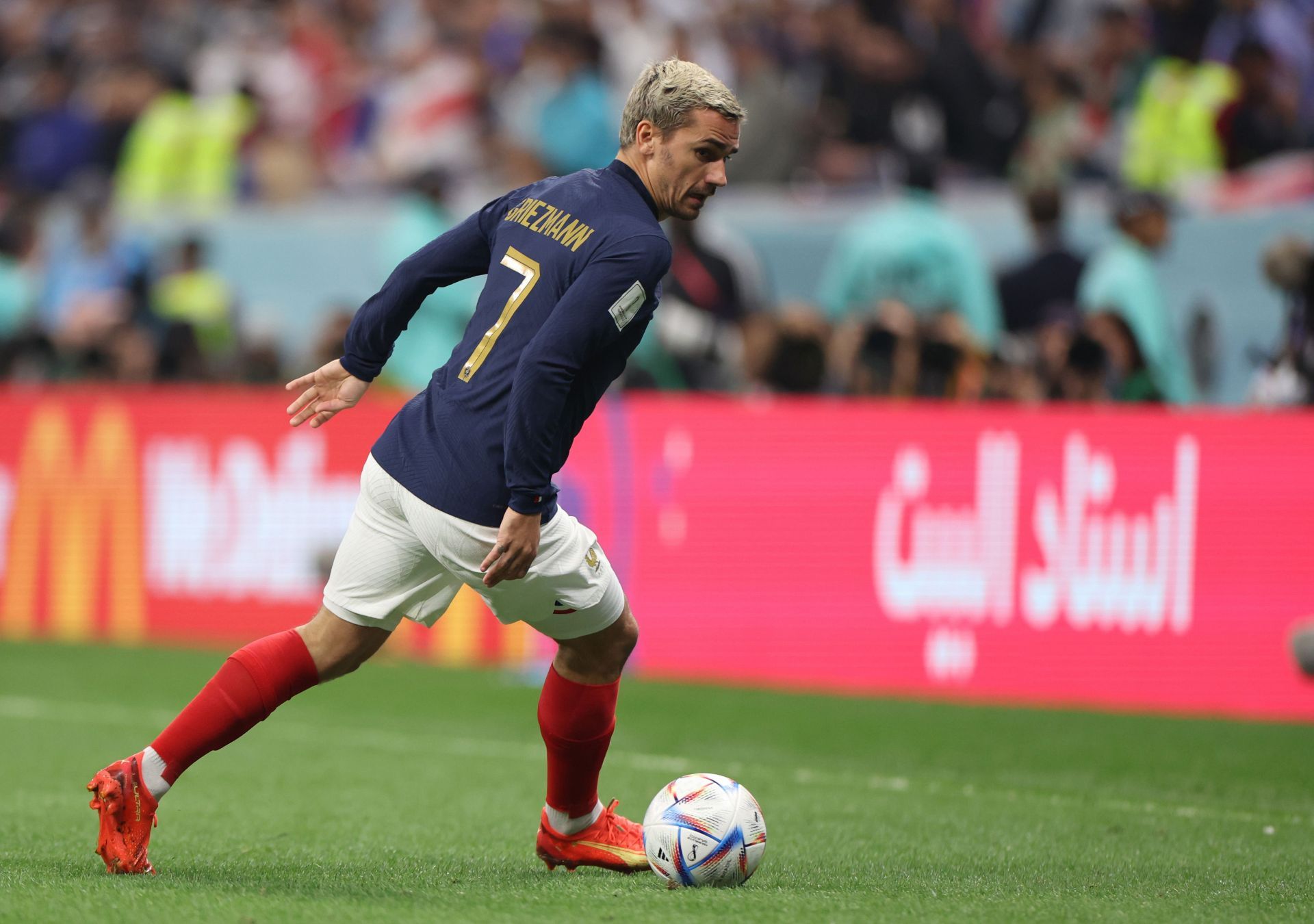 Antoine Griezmann has admirers at Old Trafford.