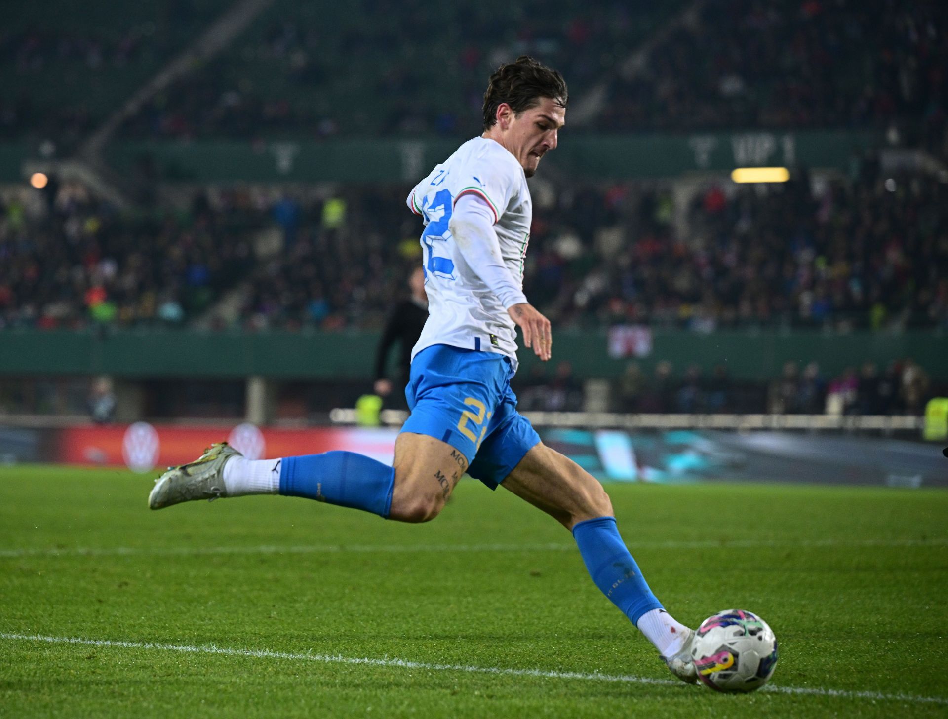 Nicolo Zaniolo has admirers at the Emirates.