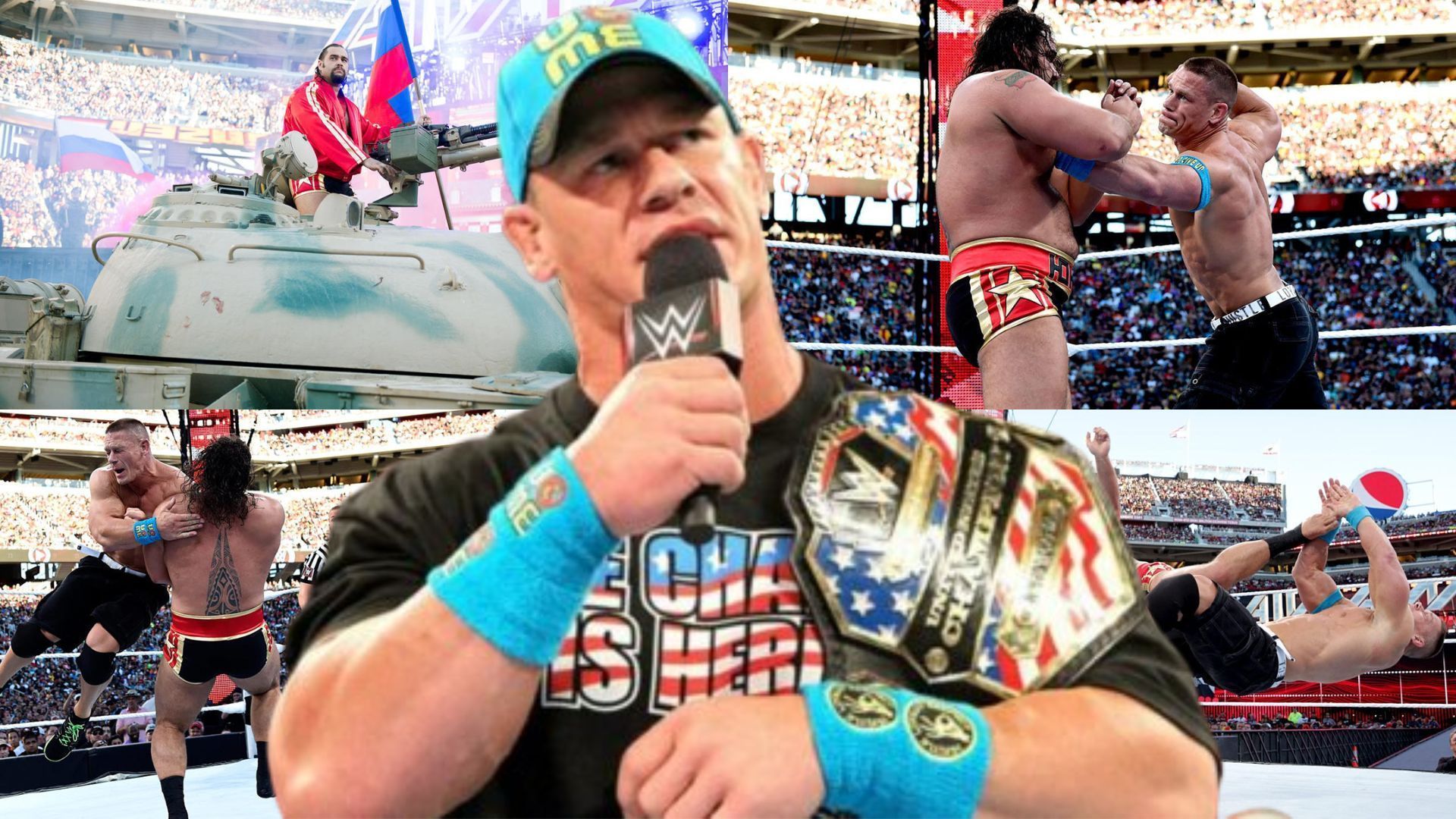 Late in Cena's career, he found a resurgence following another US Title win at the Show of Shows.