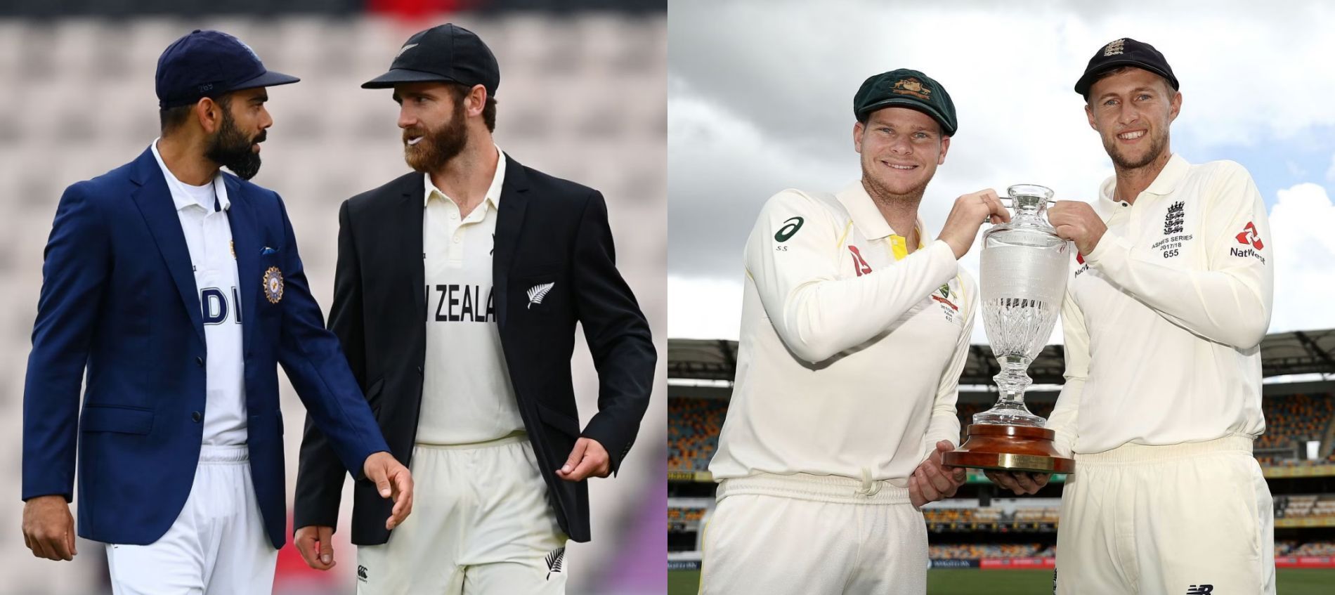 Virat Kohli, Kane Williamson, Steve Smith, Joe Root.