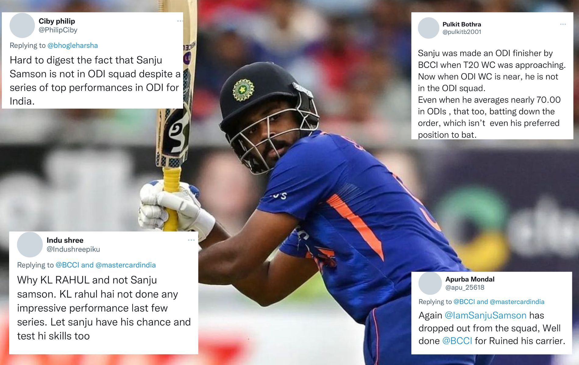 Sanju Samson is a part of India