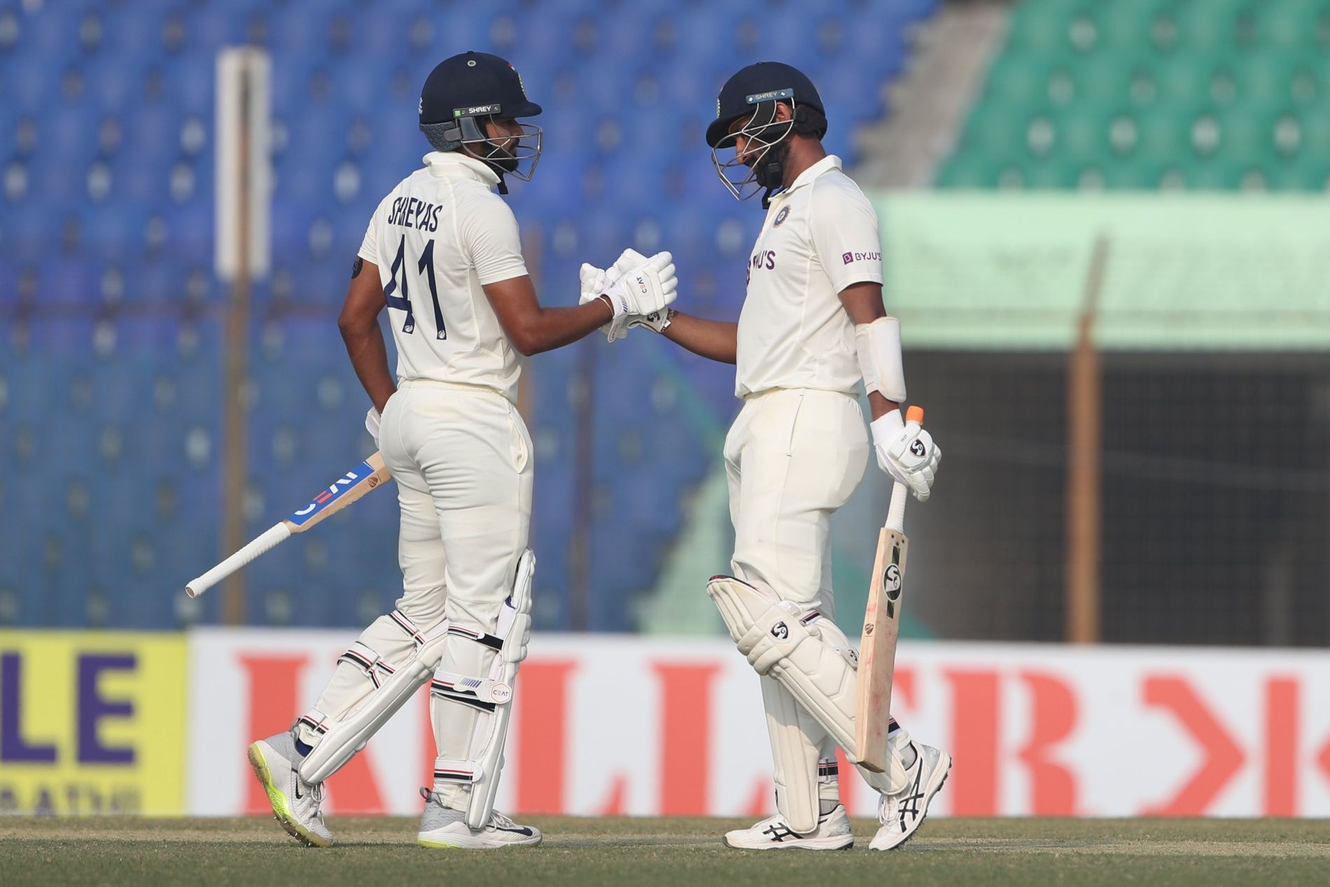 Shreyas Iyer, Cheteshwar Pujara