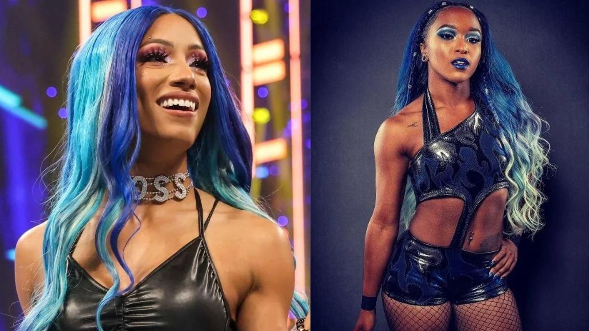 Notable female wrestlers Sasha Banks and Kiera Hogan