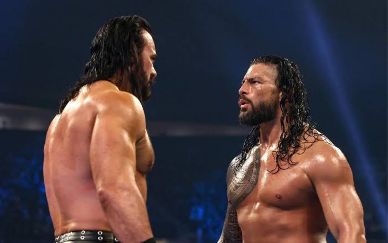 WWE सुपरस्टार्स ड्रू मैकइंटायर और रोमन रेंस