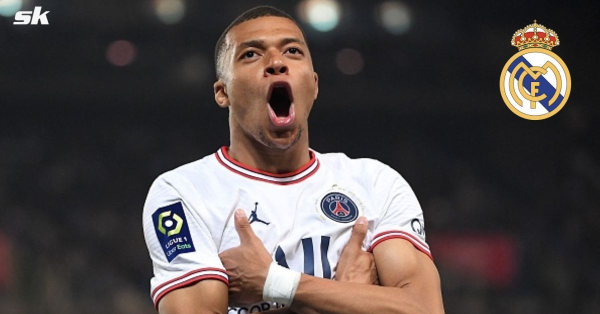 PSG superstar Kylian Mbappe was linked with Real Madrid last summer