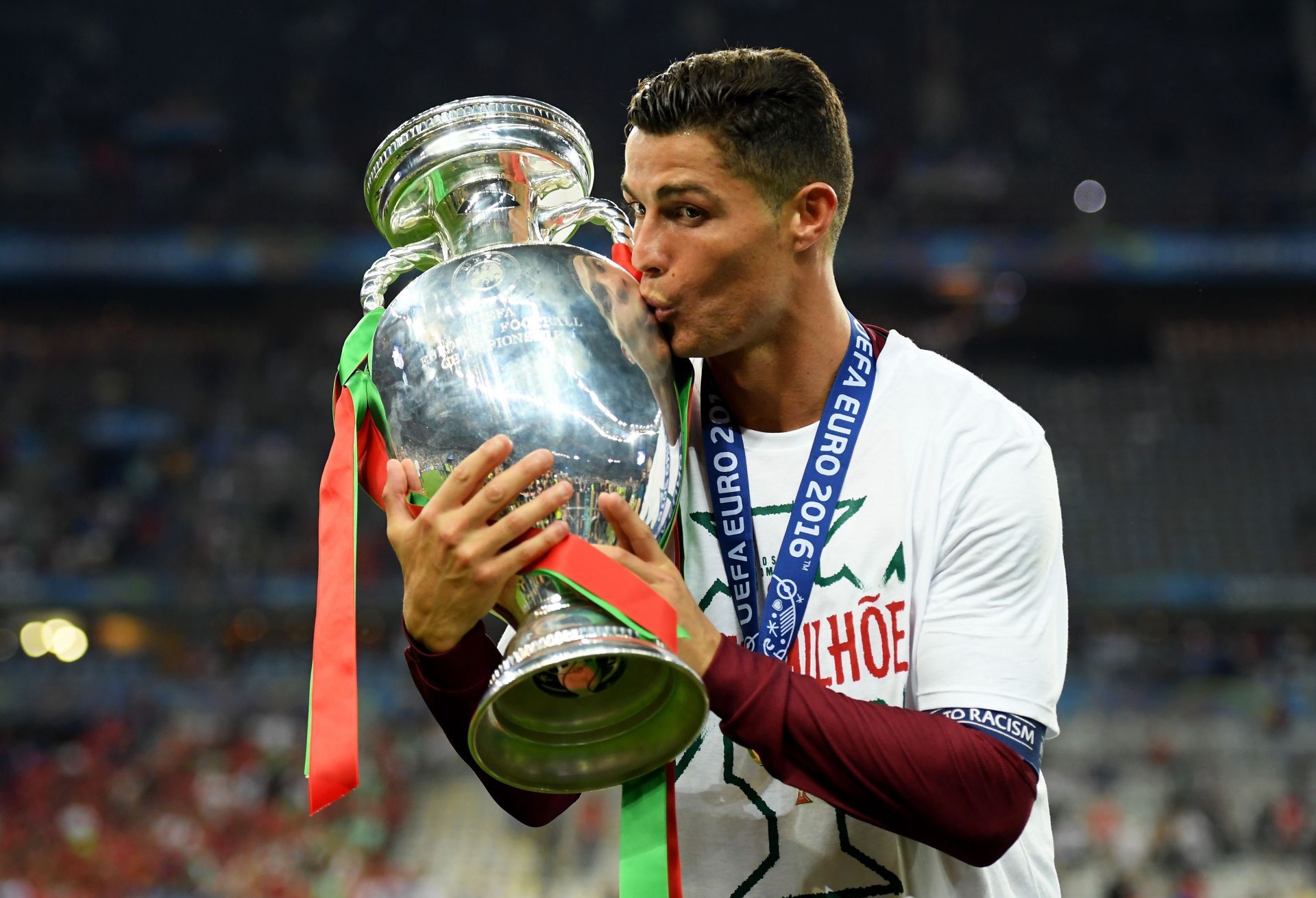 Cristiano Ronaldo was a European champion with Portugal in 2016