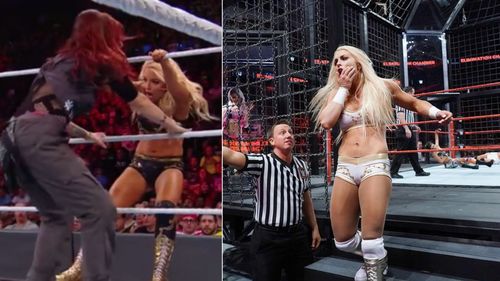 In 2018, Mandy Rose competed in the first-ever Women's Royal Rumble and Elimination Chamber