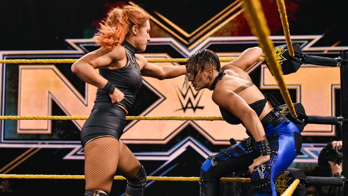 Becky Lynch and Rhea Ripley have done battle before!