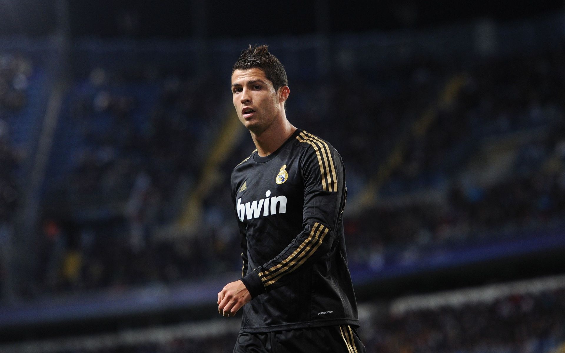 Cristiano Ronaldo during his first season at Real Madrid